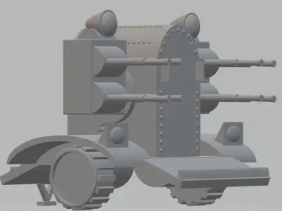 The Free Heathen WorkShop presents  The Toilet Turret Free 3D print model