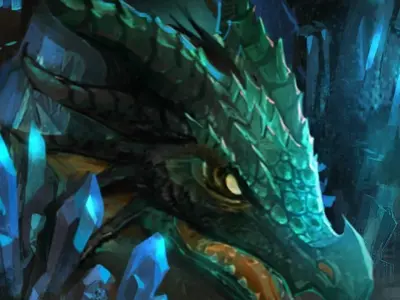 Stone Dragon Prison - Ice Faucet 3D model