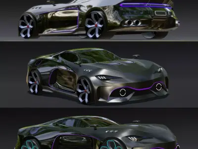 Concept Car 2022 3D model