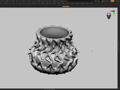 vase 3d print 444  3D print model