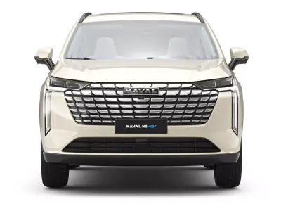 2025 GWM Haval H6 HEV with Interior 3D model