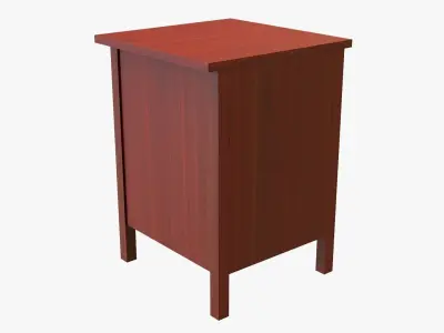 Bedside table 01 3D model