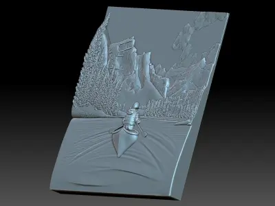 Landscape Canada 3D print model