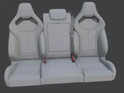 car seat 3d model 3D model