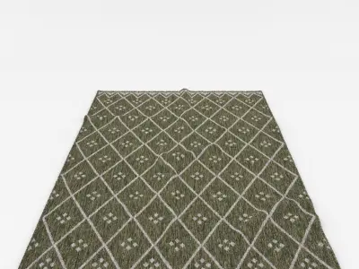 Rugs No 724 Low-poly 3D model