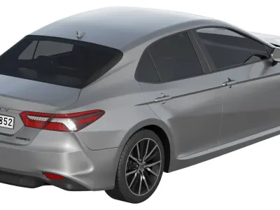 Toyota Camry LE Hybrid 2023 3D model