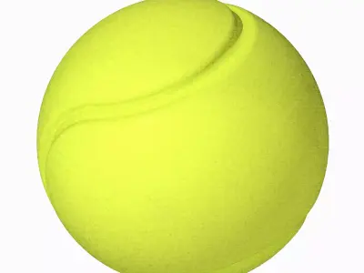 Sports Tennis Ball 3D print model
