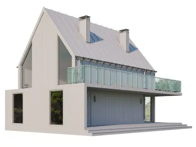 Barnhouse 3 3D model