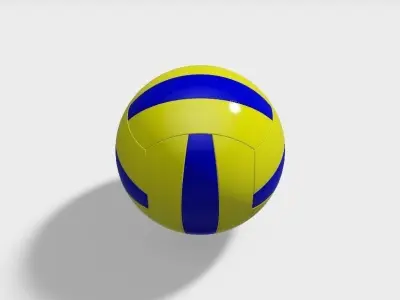 Volleyball ball 3D print model