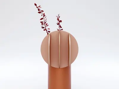 Delaunay Vase 3D model