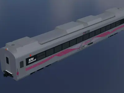 K1 SS New Gen Argo Bromo Anggrek 2023 3D model