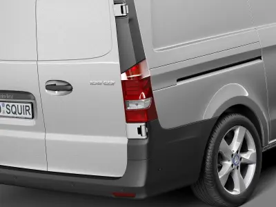 Mercedes-Benz Vito PanelVan 2015 3D model