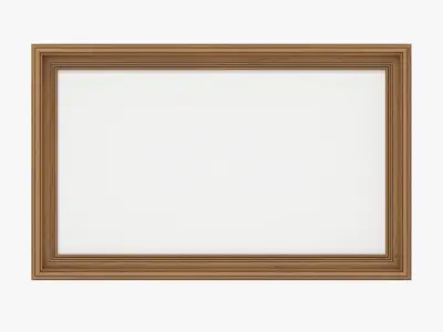 Frame landscape with picture 01 3D model