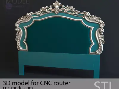 BED luxury for CNC router 3D model