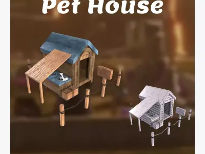 Pet house  3D model