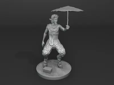 Mr Tumnus From Narnia 3D print model