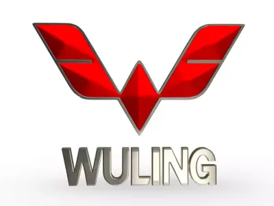 wuling logo 3D model