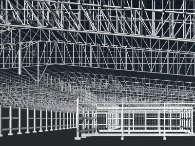 Factory structure 2407 3D model