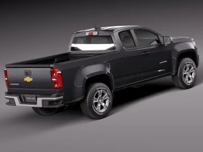 Chevrolet Colorado ShortCab CG 2015 3D model