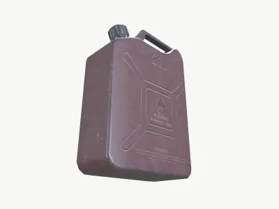 Fuel can 3D model