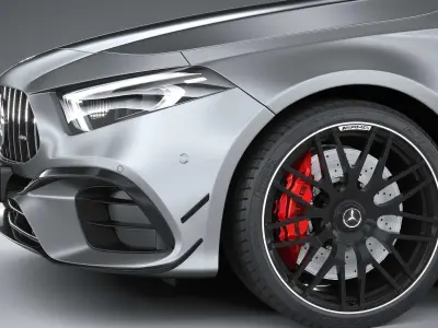 Mercedes-Benz A45 S AMG 2020 CoronaRender 3D model