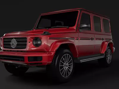 Mercedes Benz G 500 Night Packet W464 2018 3D model