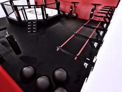 Inventory for UFC Hall 3D model