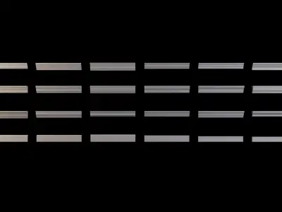 Molding Collection vol 2 - Architectural moldings 3D model