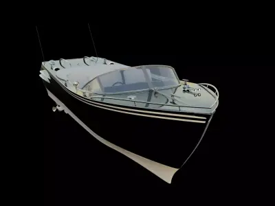 Boat Watercraft 3d model 3D model
