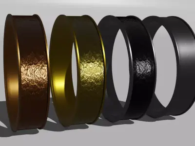 Rings Free 3D model