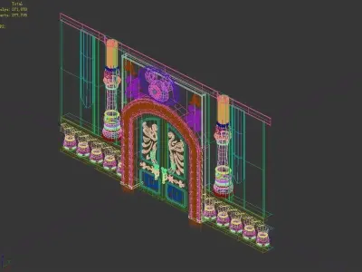 Game Disey - Gate 06 3D model
