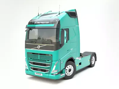 Volvo FH16 2020 750 Globetrotter 3D model