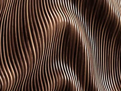 Parametric wall 3D model