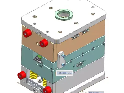 Plastic Mold REFLECTOR 3D print model