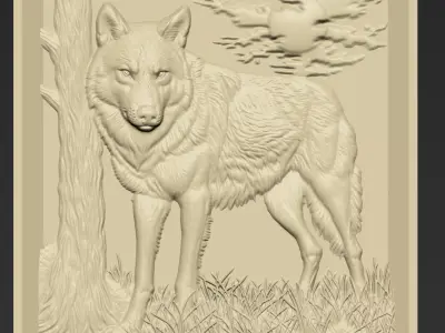 Wolf A36 3D print model