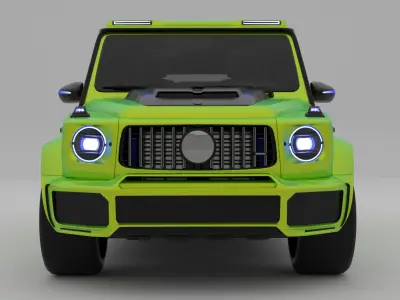 Mercedes Benz Brabus 3D model