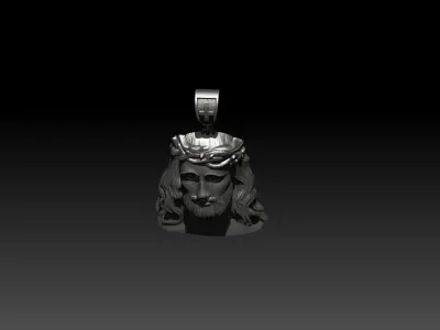 JESUS PENDANT 3D print model buy