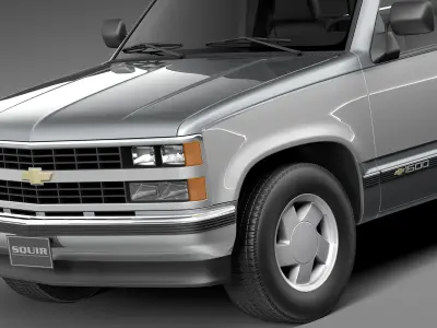 Chevrolet Silverado C1500 Regular Cab 1988-1999 3D model