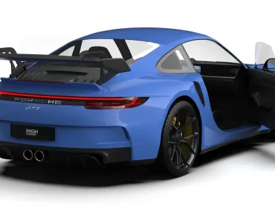 Porsche 911 GT3 2022 3D model