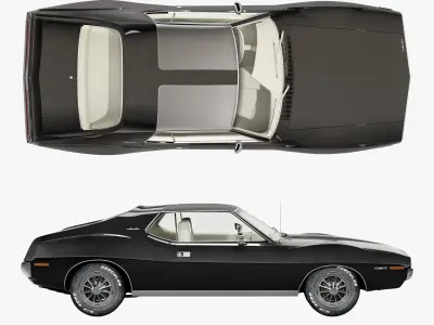AMC javelin-1971 3D model