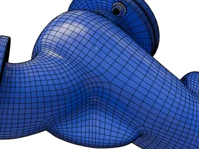 Strainer-Filter 3D model