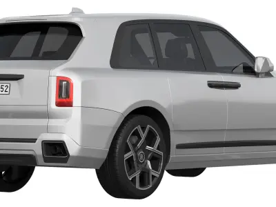 Cullinan luxury SUV 3D model