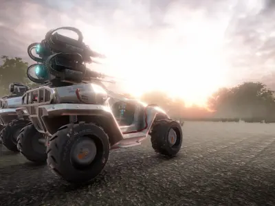 ViperSquad vehicle collection Low-poly 3D model