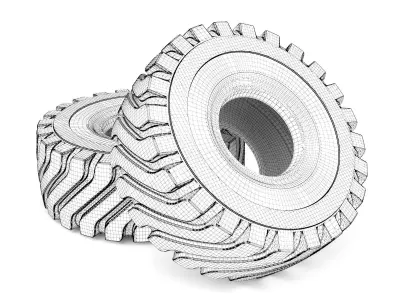 Tire 14 3D model