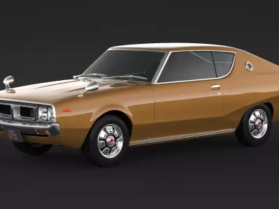 Nissan Skyline 2000 GT-X 3D model