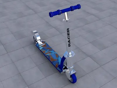 Scooter 3D model
