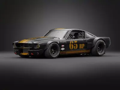 1965 Mustang RK2 3D model