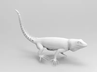Iguana 3D model