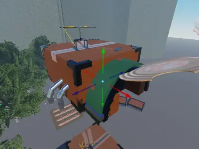 JiJimons House Digimon World 1 PSX Low-poly 3D model