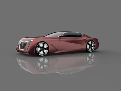 CeGo Opirux Concept Car 3D model